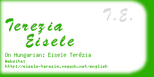 terezia eisele business card